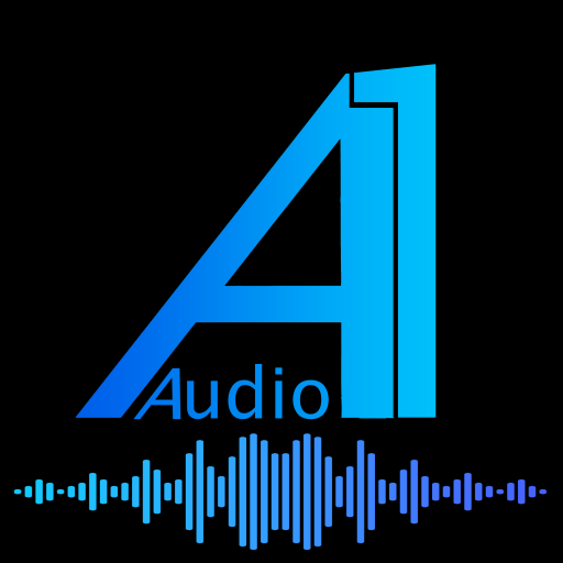 A1 Audio Logo with waveform